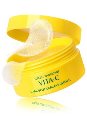 New Korean Skincare Goodal Green Tangerine Vita-C Eye Gel Patches 60 pads